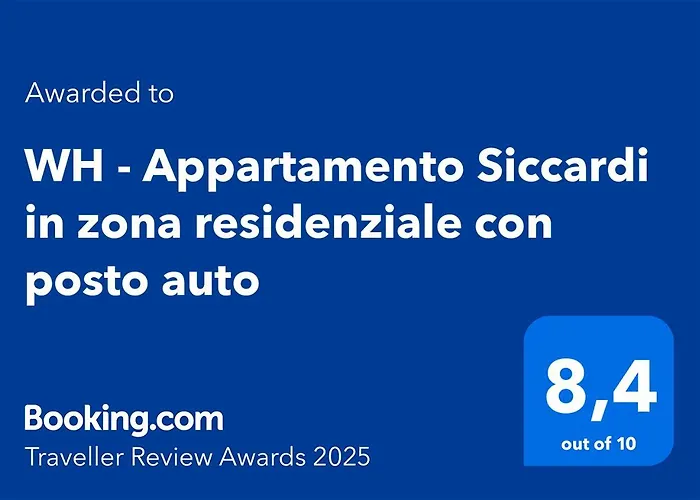 Wh - Siccardi In Zona Residenziale Con Posto Auto 圣雷默